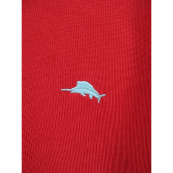 Tommy Bahama Sweatshirt 1XB Big Pullover 1/4 Zip Marlin Logo Casual - Picture 4 of 11